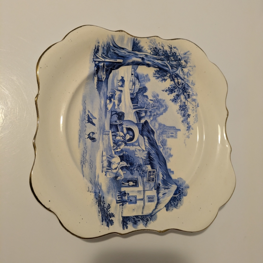 Dish Antique Hanley Dish